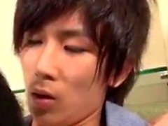 Japanese Twink Yuma Gets Blowjob