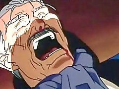 Hentai gay getting honey fucked by an old man