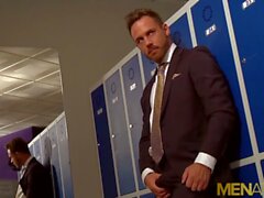 MENATPLAY Hunk Logan Moore Anal Fucks Bearded Sunny Colucci