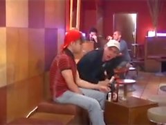 Boys Fucking in Public Bar