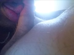 Blowing a horny guy from Xhamster