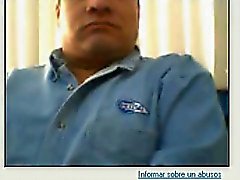 Straight guys feet on webcam #478