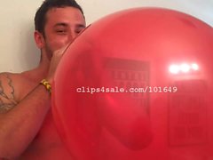 Balloon Fetish - Edward Popping Balloons Part4 Video1